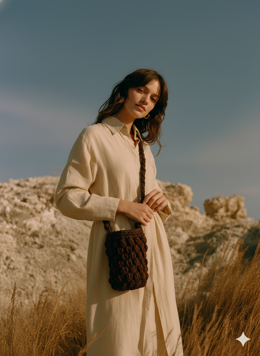 Cocoon Crossbody Pouch - Spring Moss