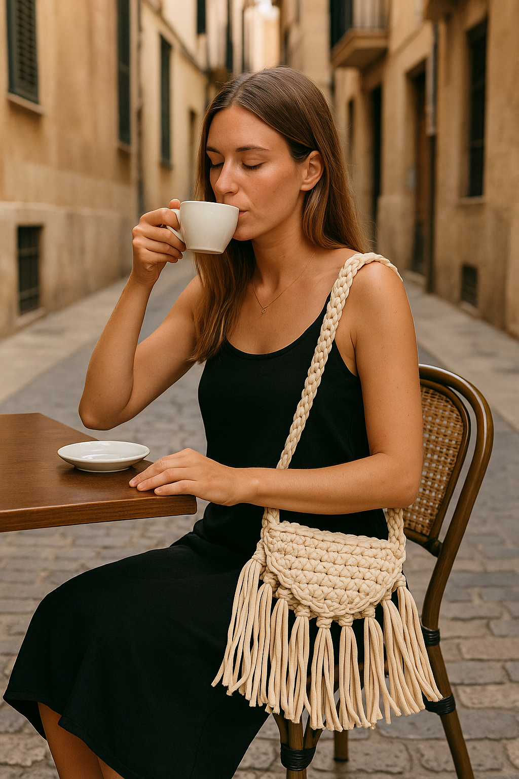 Bolso Deia Crochet en Algodón Orgánico
