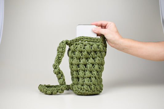 Cocoon Crossbody Pouch - Spring Moss