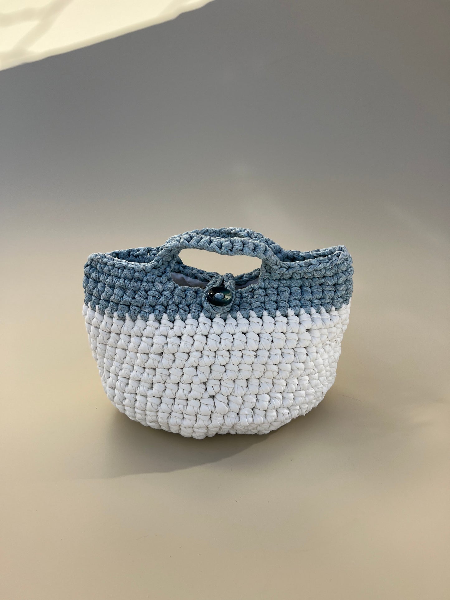 Bolso Palma Crochet de Estilo Mediterráneo en Algodón Orgánico