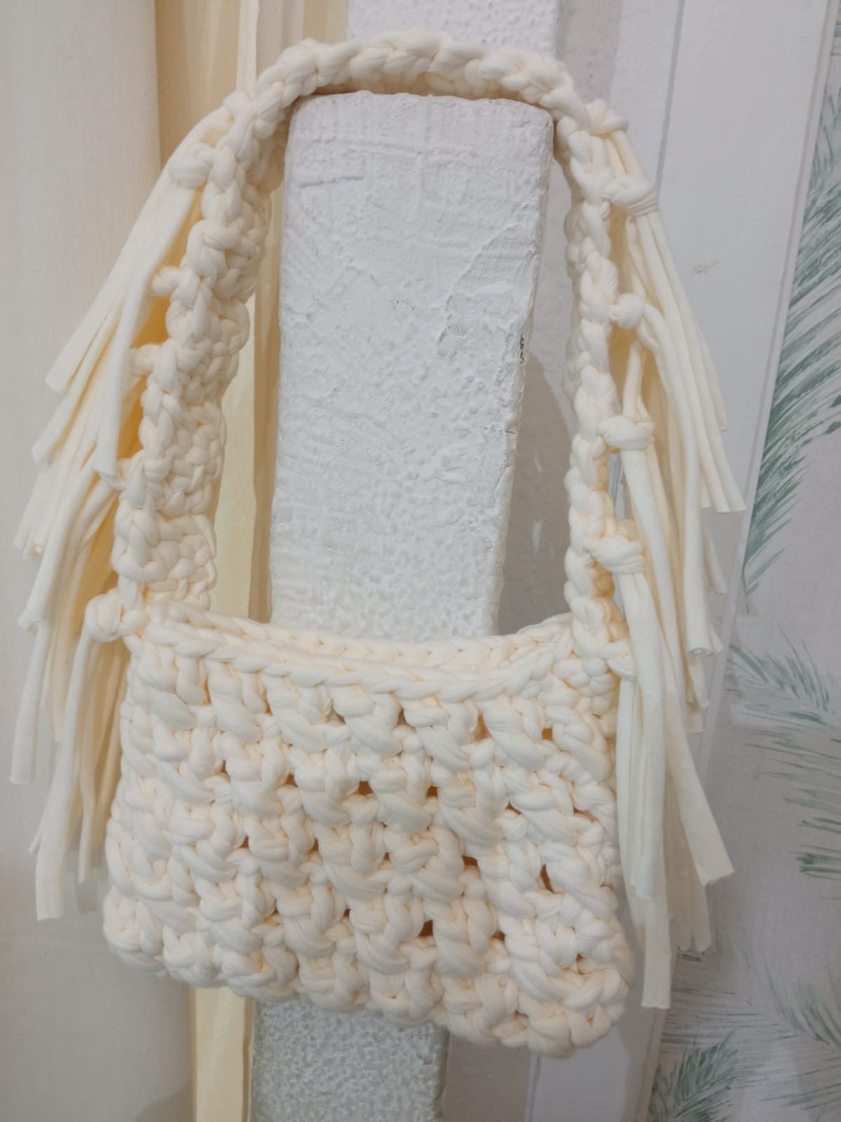 Bolso crochet drap