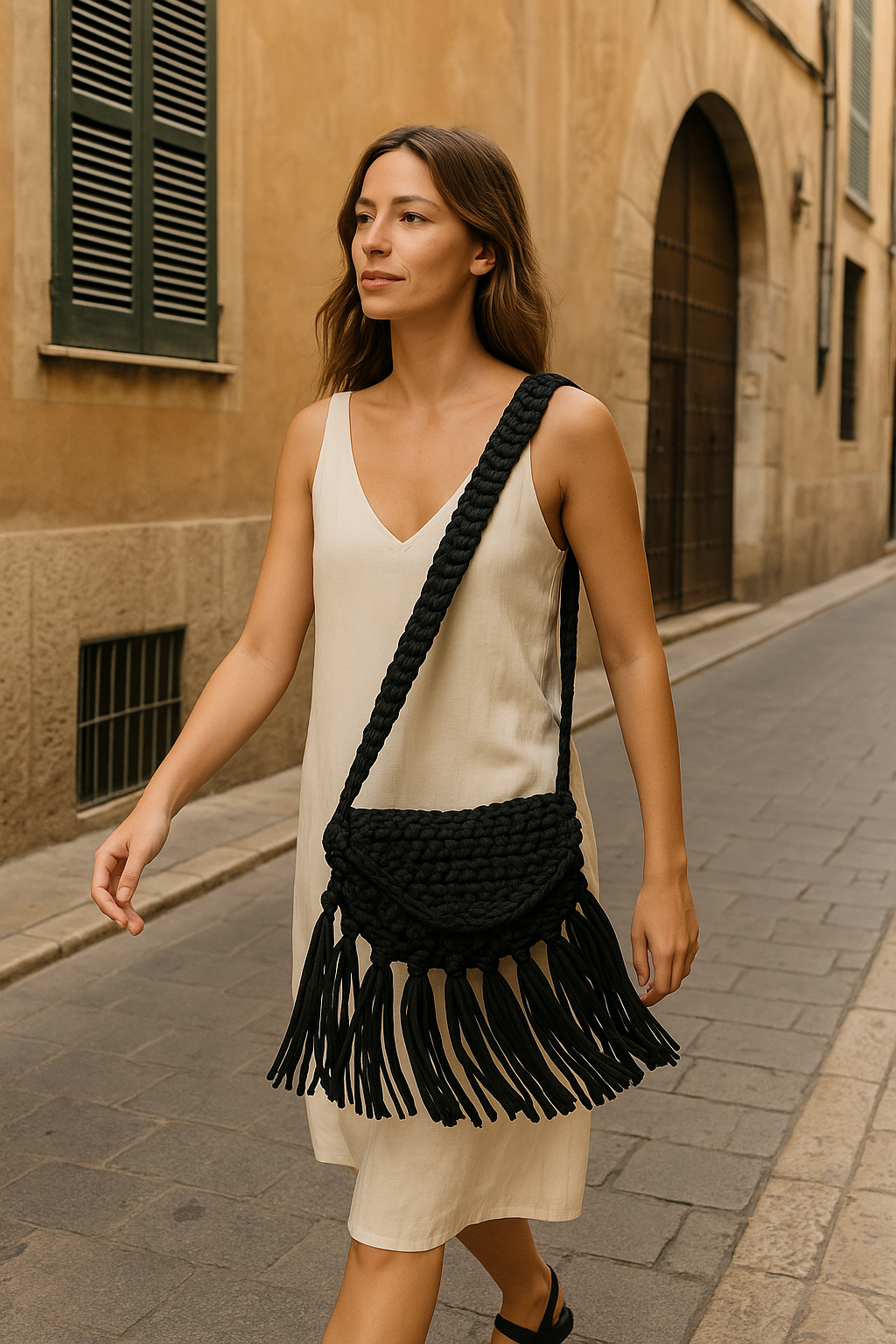 Bolso Deia Crochet en Algodón Orgánico