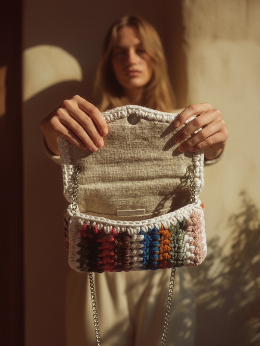 Menorca crochet bag