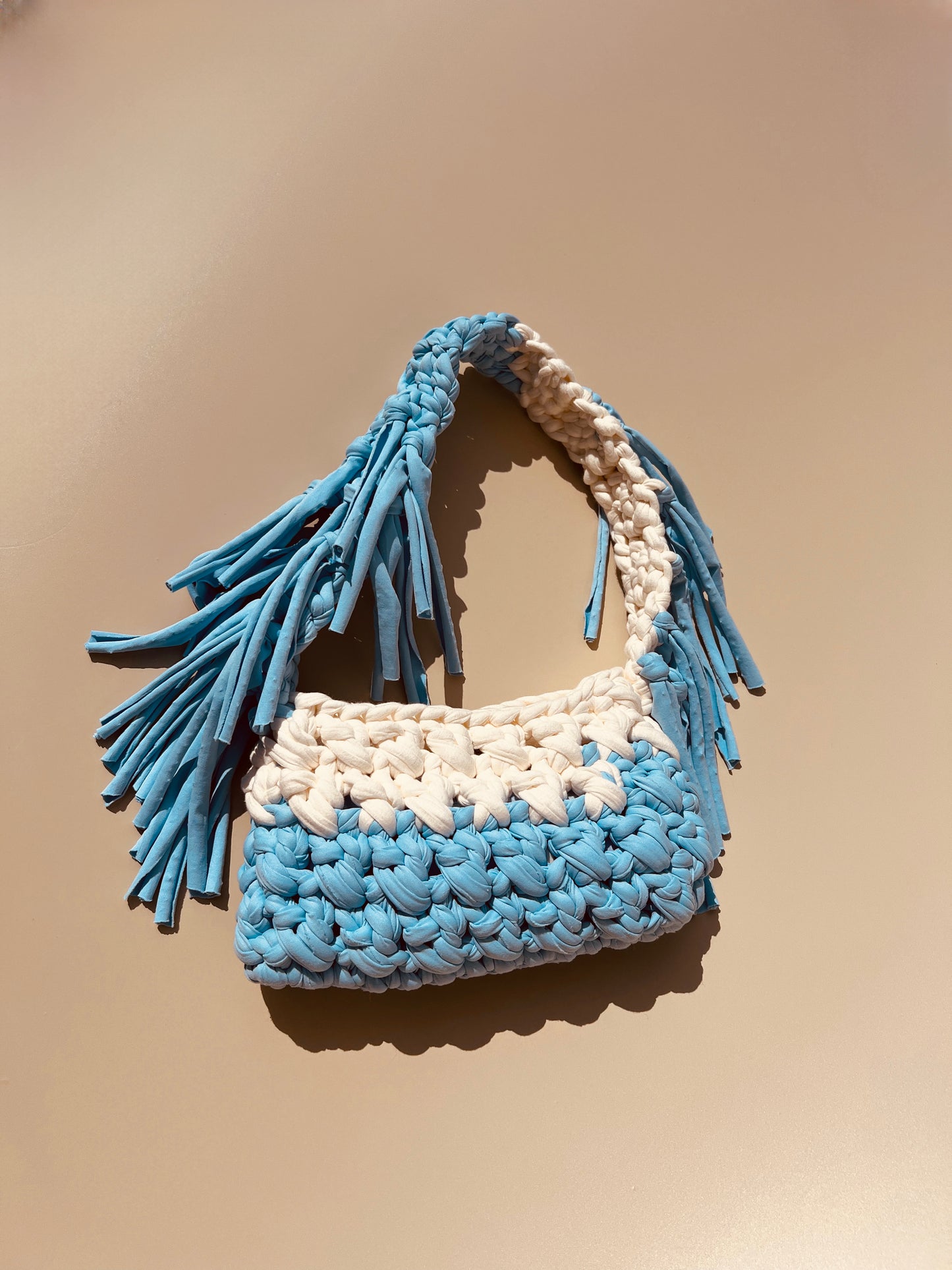 Bolso crochet drap