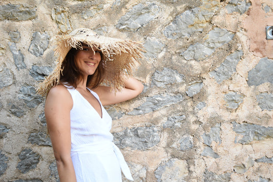 Vestido midi algodón Ellena