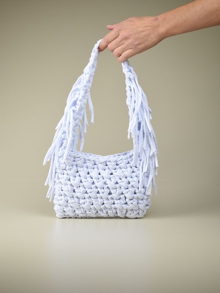 Bolso crochet drap