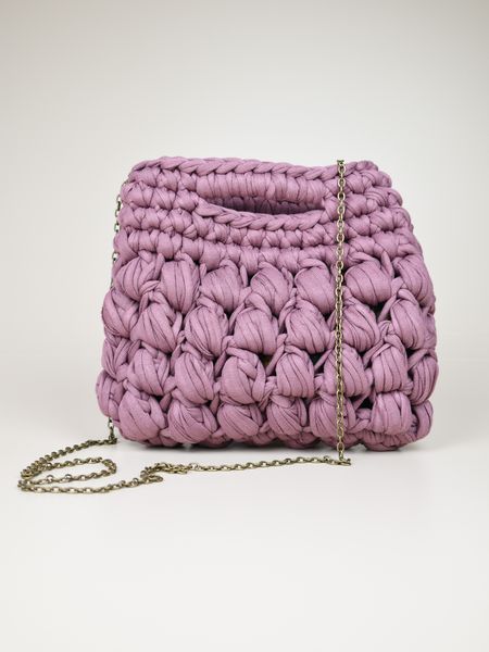 "Bolso Crochet Unic – Exclusividad Artesanal en Algodón Orgánico"