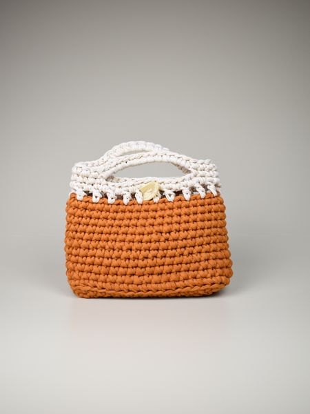 Bolso Crochet Mezclat, Fusión de texturas Artesanales