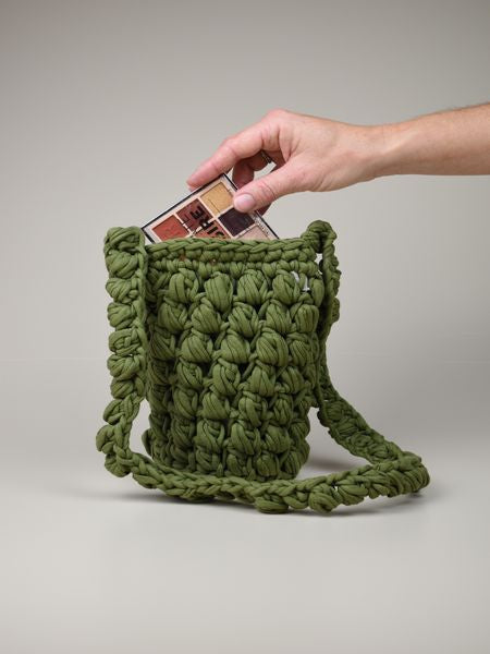 Cocoon Crossbody Pouch - Spring Moss