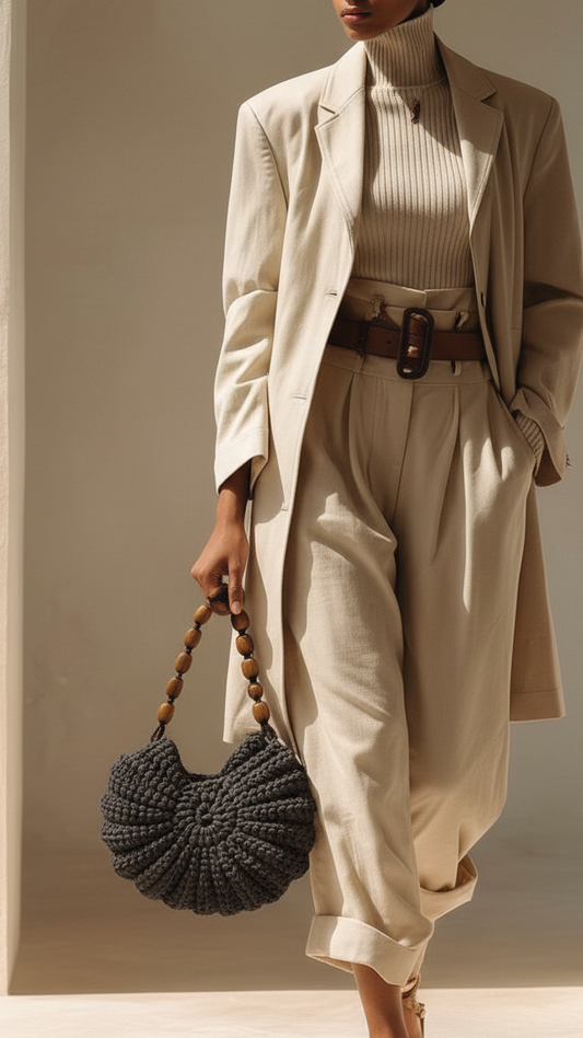 Bolso crochet Concha