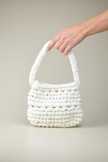 Bolso de crochet saquet